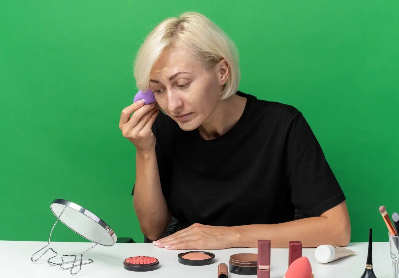 maquillaje que no marque arrugas