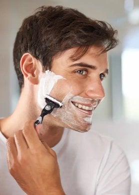 irritación afeitado