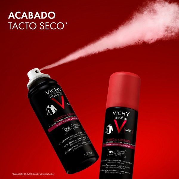 vichy homme antitranspirante hombre clinical control spray