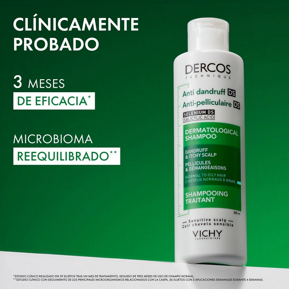 DERCOS Anticaspa DS Cabello Normal a Graso 