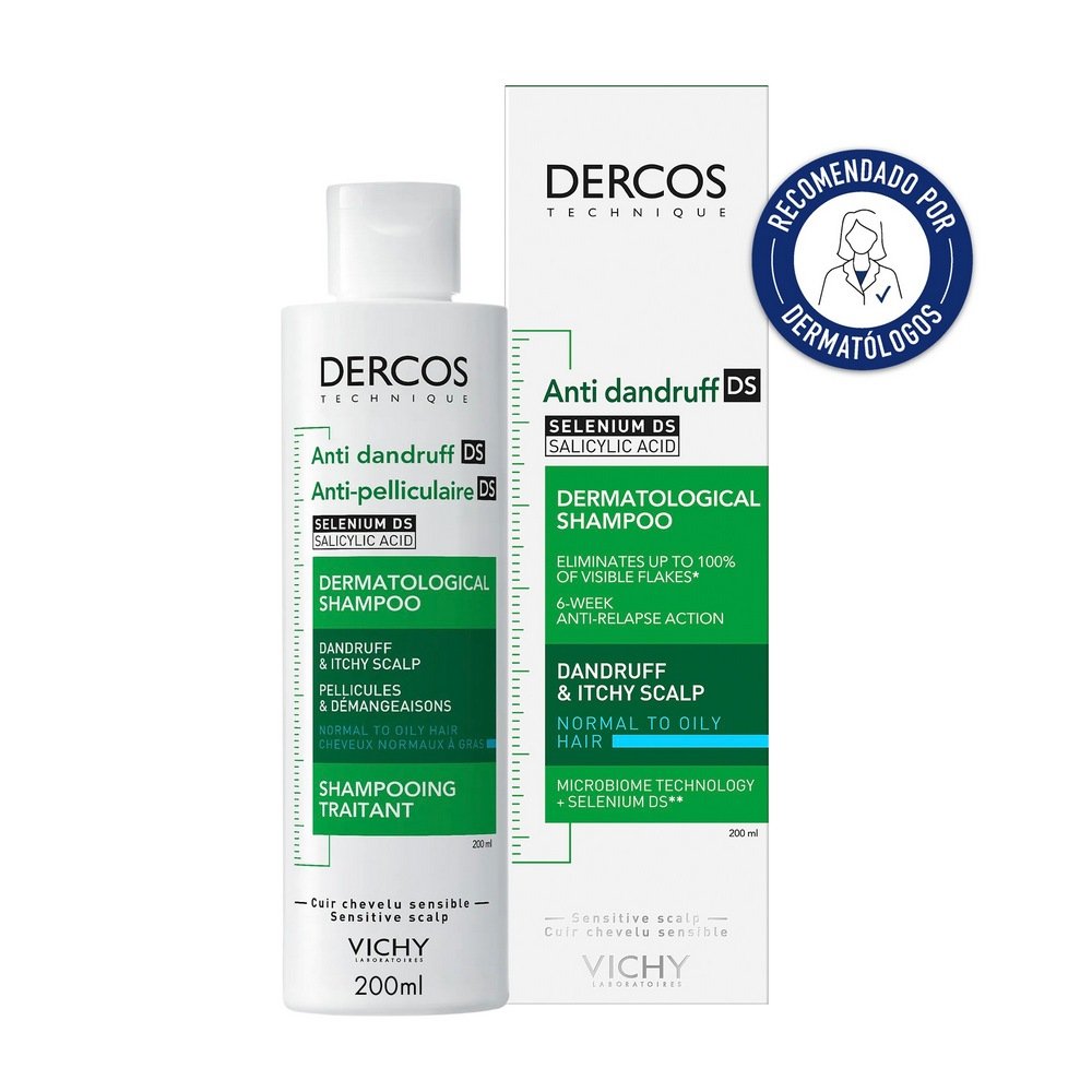 DERCOS Anticaspa DS Cabello Normal a Graso 
