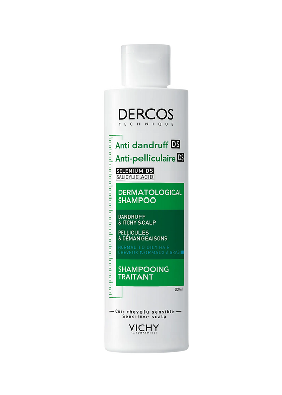 Dercos anti dandruff shampoo normal to oily hair 200ml