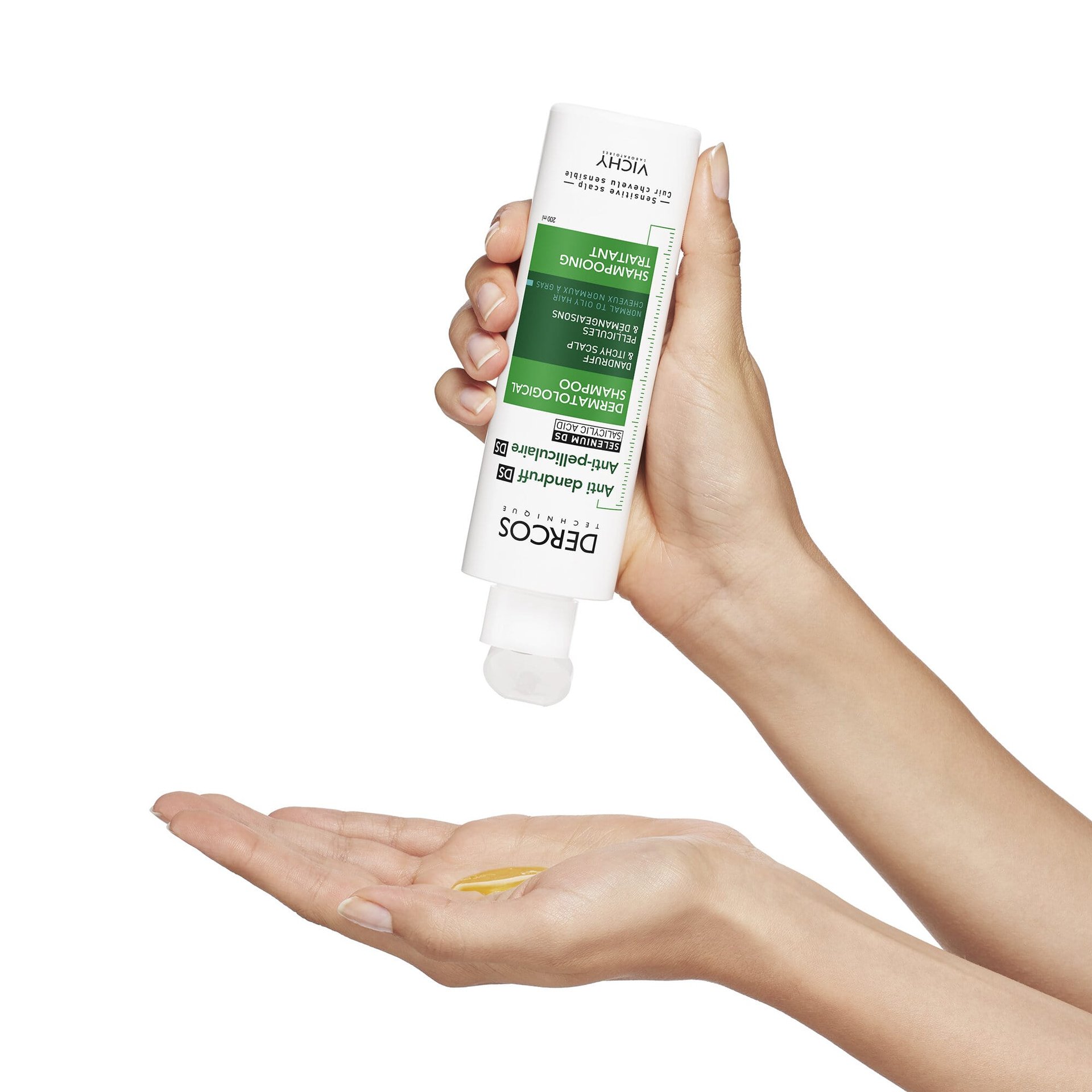 DERCOS Anticaspa DS Cabello Normal a Graso Textura