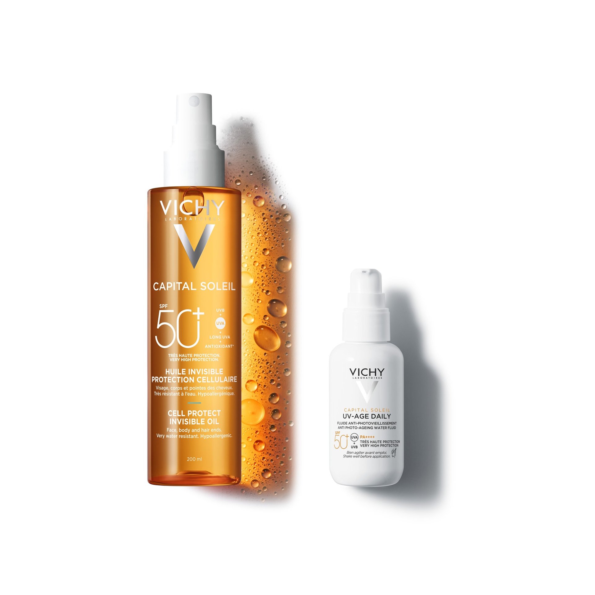 CAPITAL SOLEIL CELL PROTECT INVISIBLE OIL SPF50 PLUS