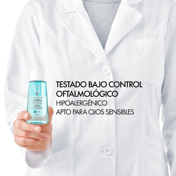 PURETÉ THERMALE DESMAQUILLANTE DE OJOS BIFÁSICO PARA MAQUILLAJE WATERPROOF
