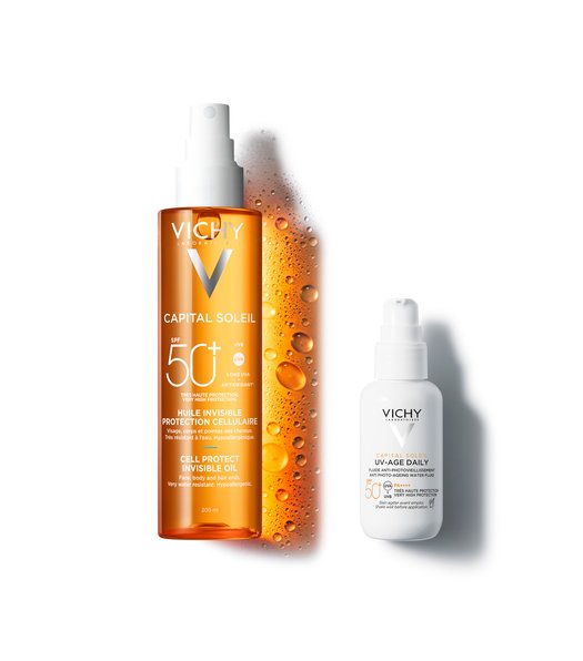 CAPITAL SOLEIL CELL PROTECT INVISIBLE OIL SPF50 PLUS 4